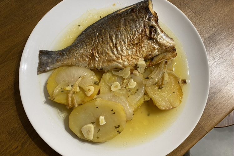 dorada al horno