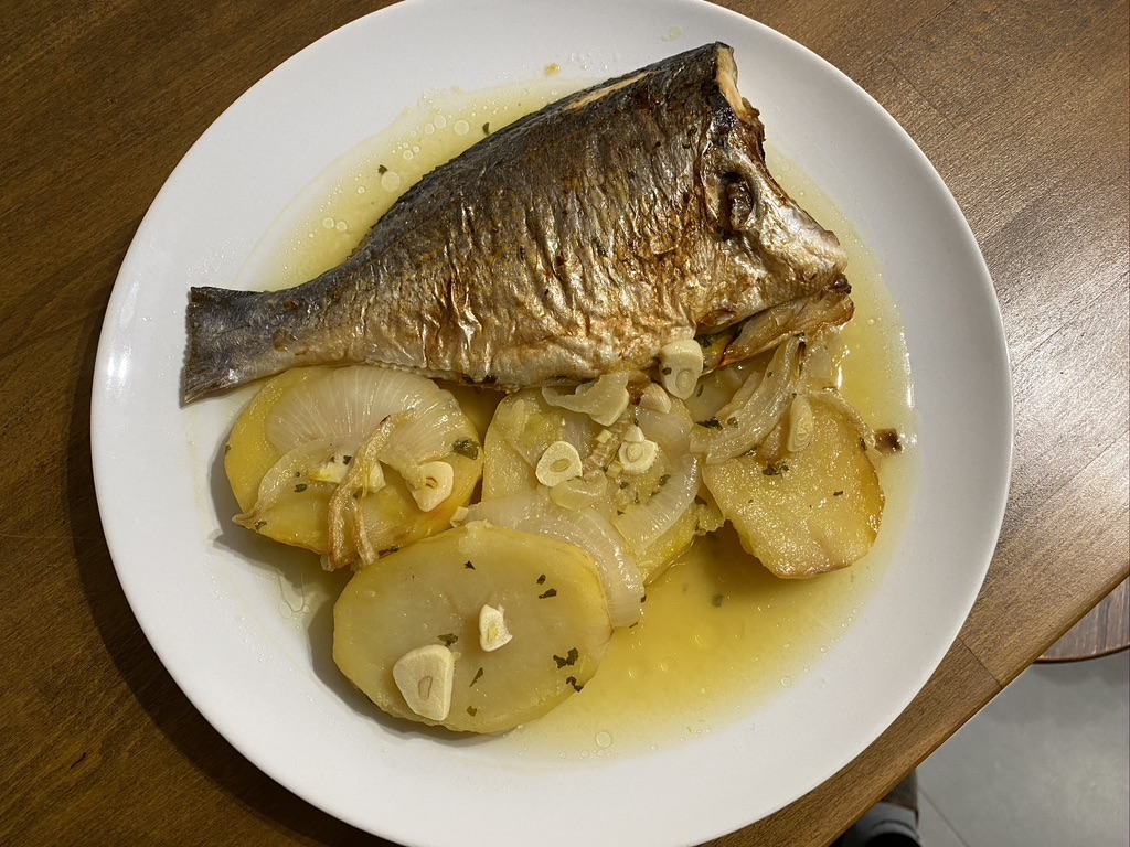 Receta de dorada al horno