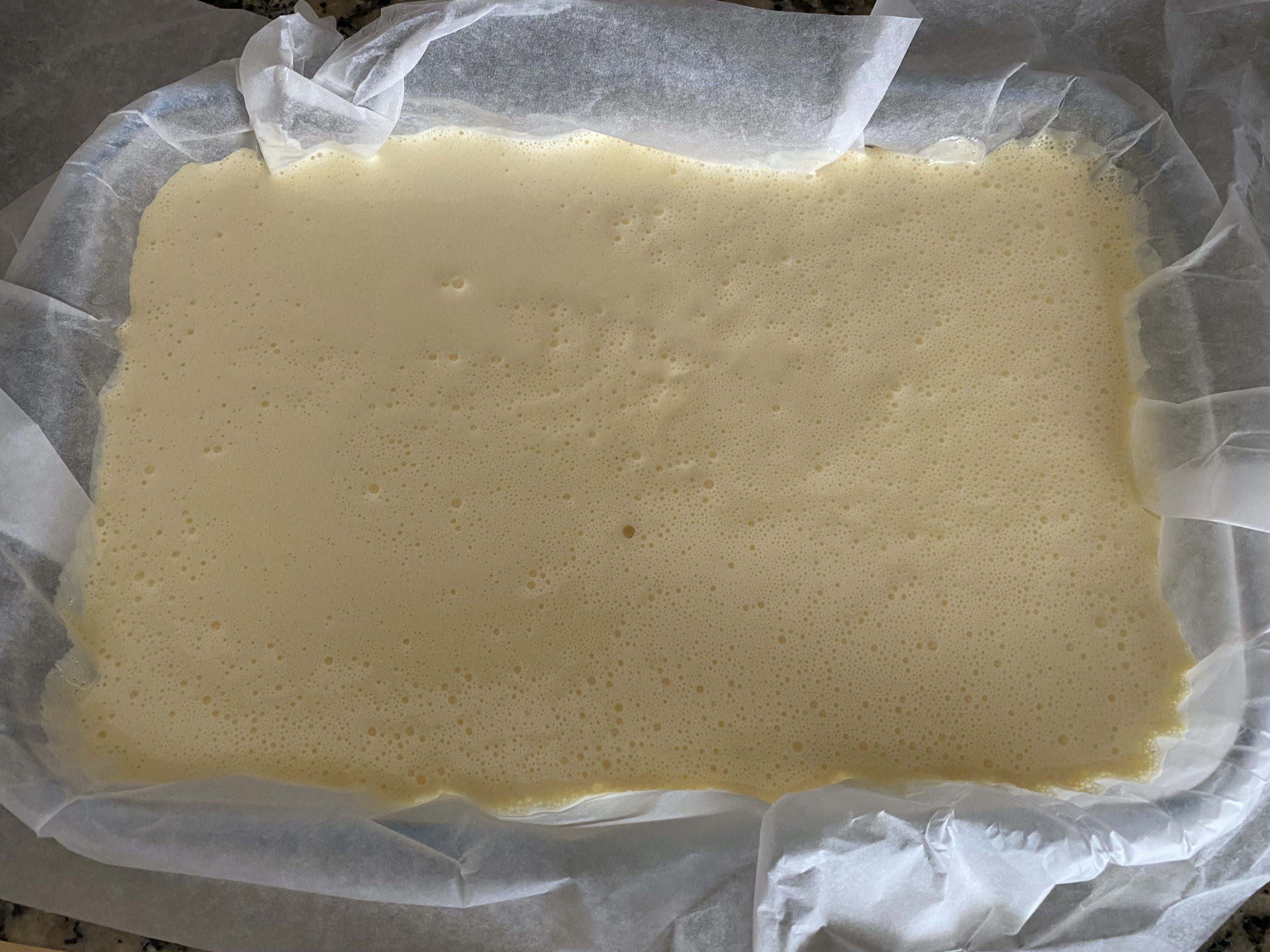 tarta de queso preparación